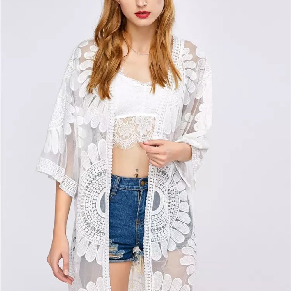 LAST ONE!! Crochet Bohemian CoverUp - Picture 3 of 8